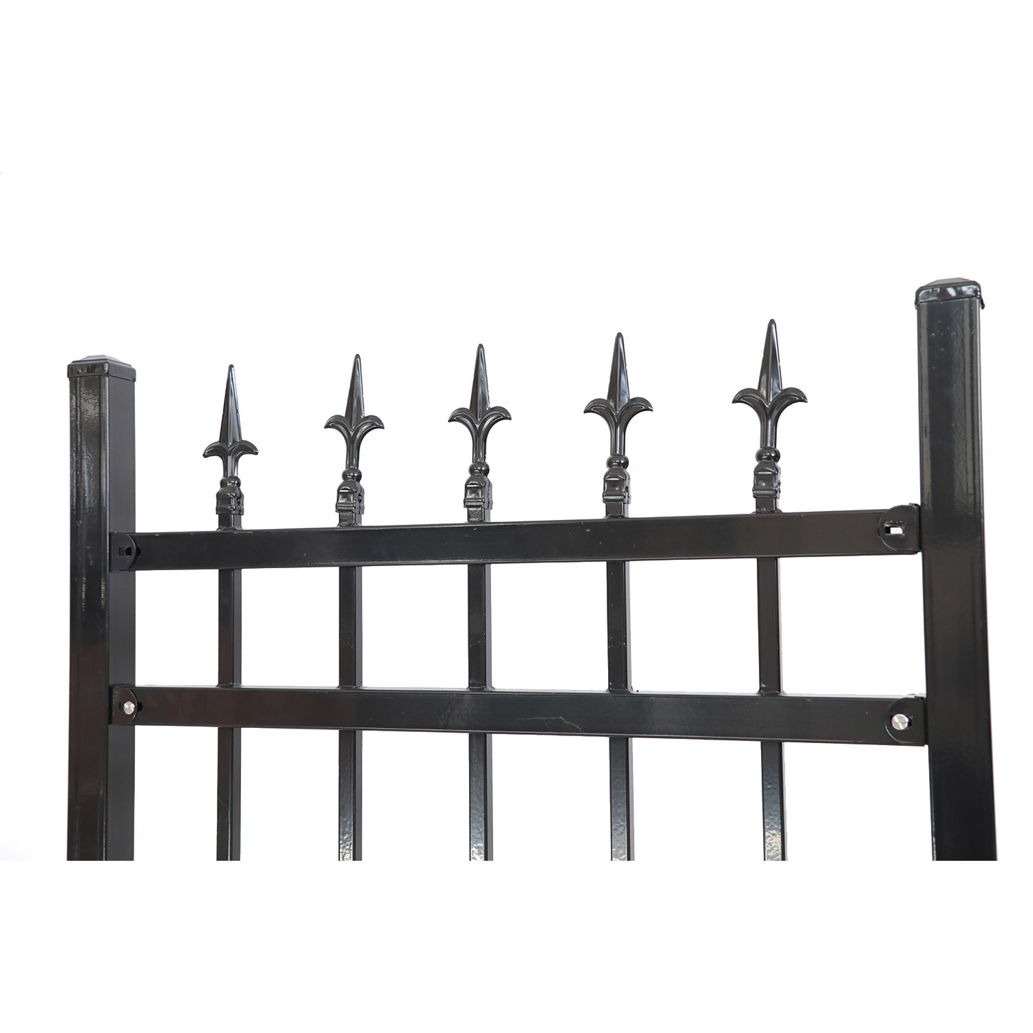 Spear Top Metal Fence