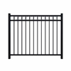 Flat Top Metal Fence