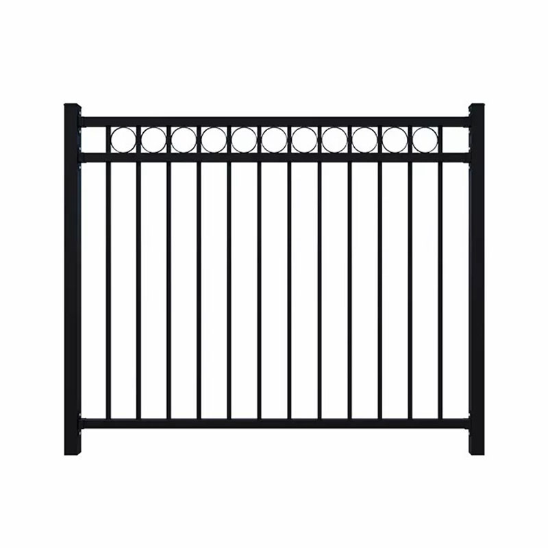 Flat Top Metal Fence